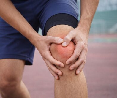 Kolano skoczka Kraków